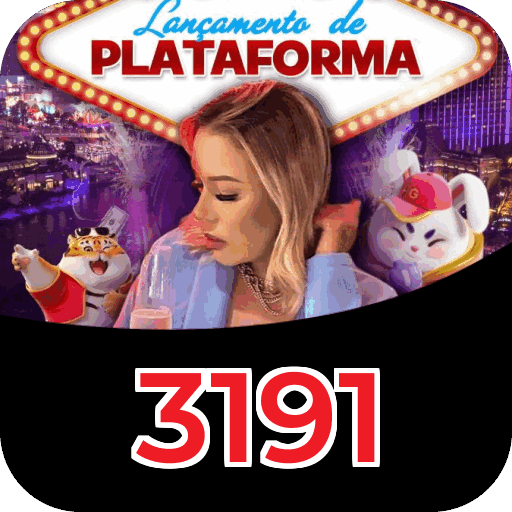 Plataforma 3191 mostrando interface moderna, jogos certificados e recursos de segurança licenciados